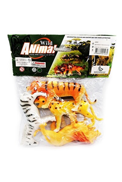 Vision Wild Animal Figurines, 4 pcs/set
