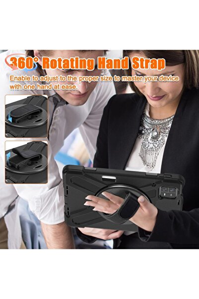 erorex Rugged Case For Xiaomi Pad 6 11-Inch 2023 , Rotatable Case Kickstand Case Ith 360 Rotatable…