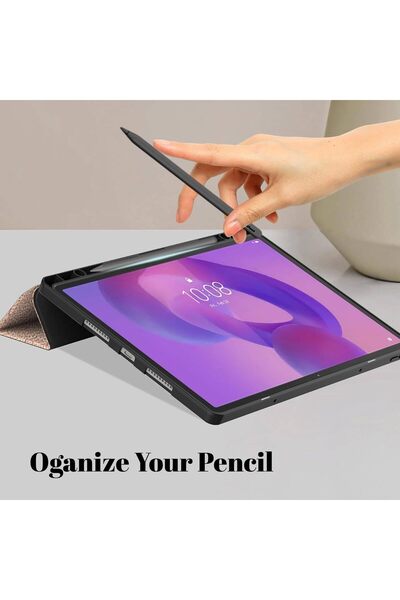 erorex Case Compatible With Lenovo Idea Tab Pro 12.7Inch 2025 Cover With Pen Holder, Trifold Stand With…