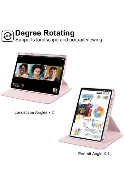 erorex Rotating Case For Huawei Matepad Se 11 Inch 2024 With Pencil Holder,360 Degree Rotation Protective…