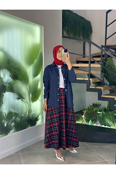Armine Trend Kapitone Ceket 25KT542 Lacivert