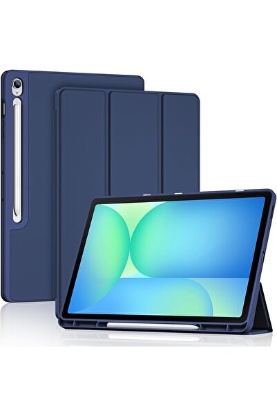 HYX Slim Case for Galaxy Tab S10 FE Plus 13.1" with S Pen Holder - Navy