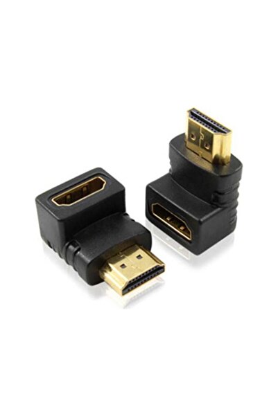 Genel Markalar 90 Köşe Dirsek Erkek-Dişi HDMI Çevirici L Köşe