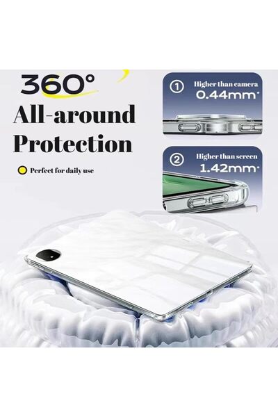 007 Vurtboly Transparent Protective Case for Honor Magic Pad 2 12.3 inch (2024) — Airbag Shockproof Sl