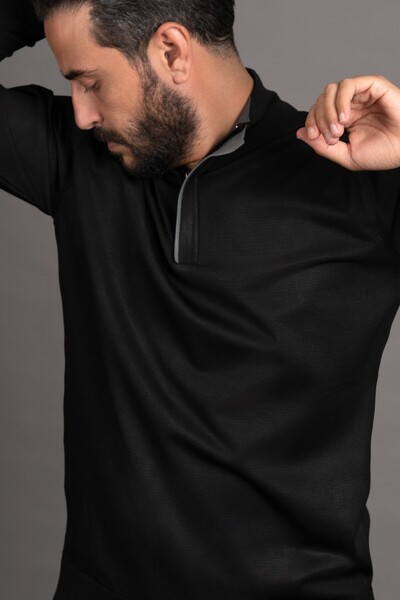 ADVANTE Застібка-блискавка, рибальський комір, поліамідна тканина, сезонний трикотажний светр