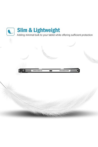 PROCASE Smart Case for Lenovo Tab M11 11-inch (TB330FU) - Pen Holder, Tri-fold Hard Cover, Auto Wake