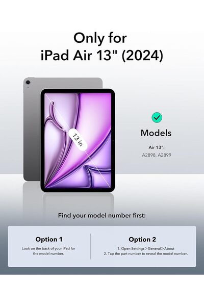 Other Transparent Slim TPU Case for iPad Air 13-inch (M2) 2024 — Supports Apple Pencil (USB-C)