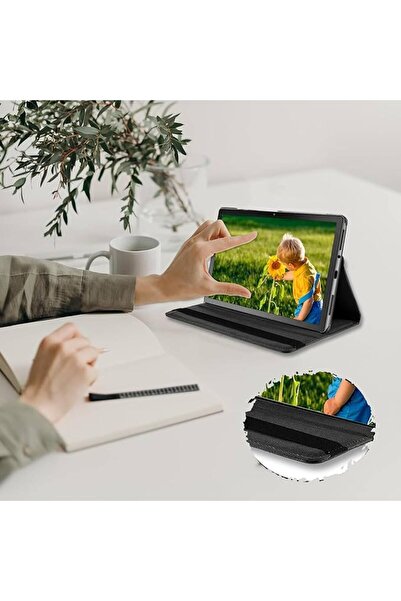 007 جراب QIXUZENI لجهاز OnePlus Pad 3 مقاس 13.2 بوصة (2025) - غطاء نحيف من جلد البولي يوريثان المقاوم للصدمات، يدور بزاوية 360 درجة (أزرق)