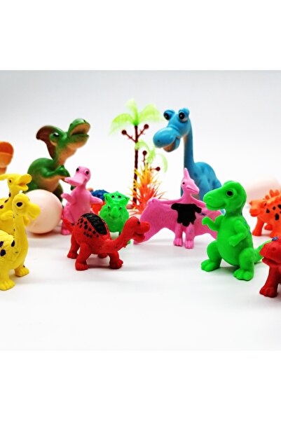 Vision Figurine animale, „Dinozauri celebri”, set 17 buc.