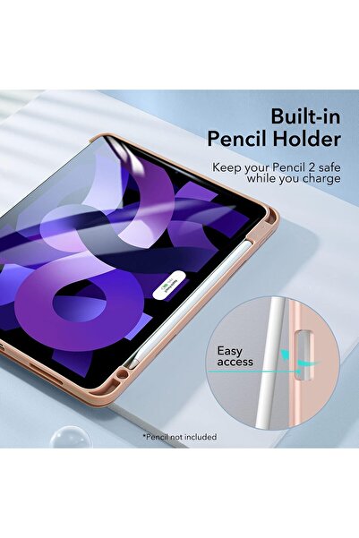 erorex For Ipad Air 11 Inch Case M2 2024, Ipad Air 5Th/4Th Gen 2022/2020 With Pencil Holder, Trifold Stand…