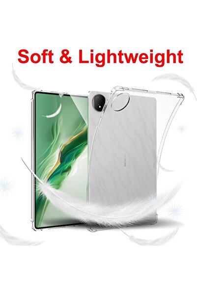 AZONEE Transparent Case for Honor MagicPad 2 (12.3", 2024) — Ultra‑Slim Shockproof TPU Cover