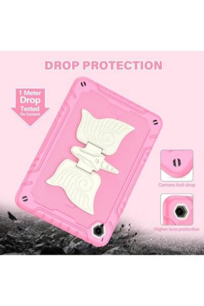 erorex For Samsung Galaxy Tab A9 Plus 11 Inch Case Sm-X210/X216/X218 For Kids Girl With Pencil Slot