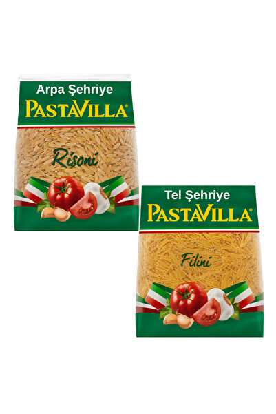 Pastavilla Arpa Şehriye 500 g Tel Şehriye 500 g 2 li Set