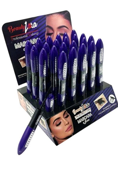 Beauty Lara ماسكارا مزدوجة الجوانب لتكثيف الرموش باللون الأسود