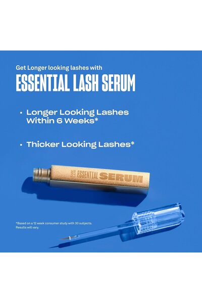 Babe Original Babe Lash Serum - Fuller & Longer Looking Eyelashes, Clear Essential Serum for Natural