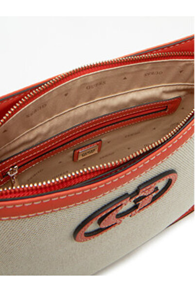 Guess Γυναικεία Τσάντα Χειρός Μπεζ HWAG9524030