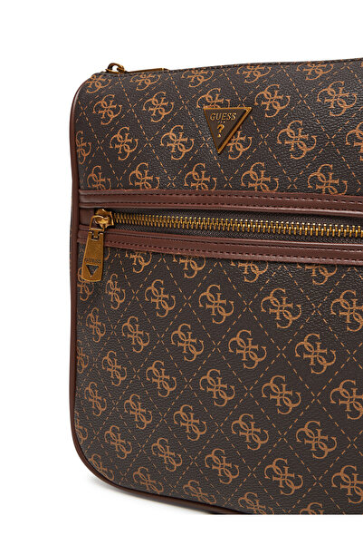 Guess Ανδρική Καφέ Τσάντα HMMILOP5417