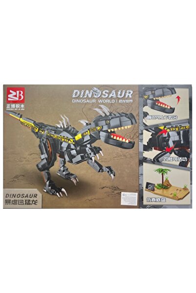 OEM Dinosaur World Construction Set - Collectible Raptor, 750 Pieces
