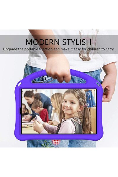 erorex Lenovo Tab M10 Hd 2Nd Gen Kids Tablet Case, Lightweight Shockproof Handle Stand Cover For Smart Tab…