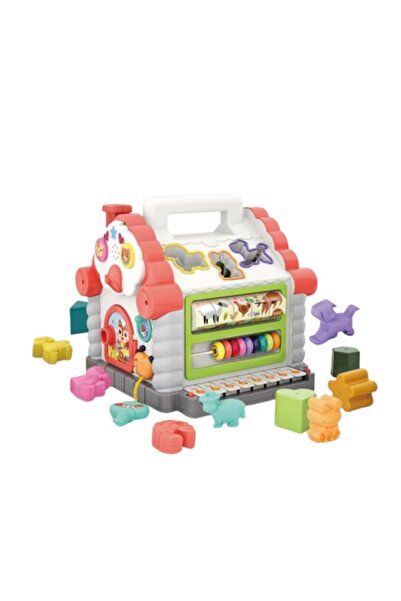 Picodino Activity Center, Multifuntional, House-type, Multicolor, HOLA TOYS