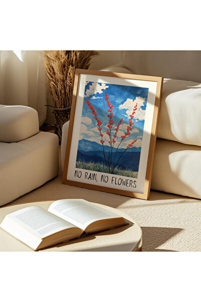 Tuba Decor Tablo dintr-o singură bucată cu rame din lemn pentru sufragerie, sufragerie, bucătărie