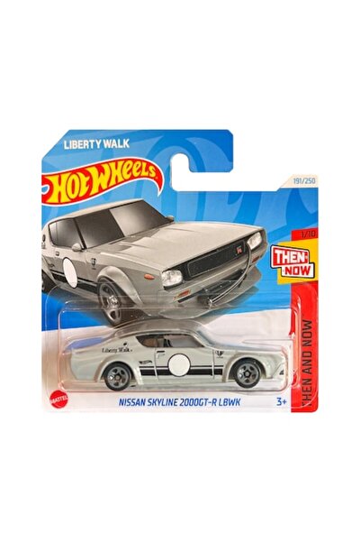 HOT WHEELS Die-Cast Car, Nissan Skyline 2000GT-R, 1:64, Grey