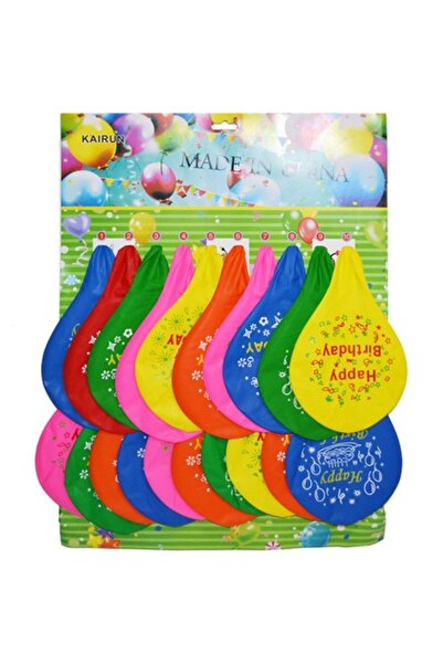 Vision Baloane Happy Birthday, 20 pcs/blister