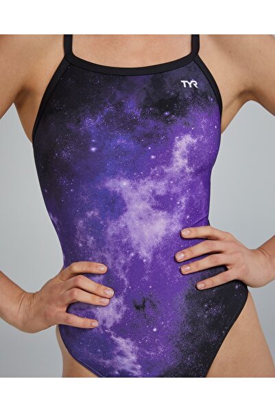 TYR Дамски бански костюм Durafast Elite® DF - Starborne (лилав)