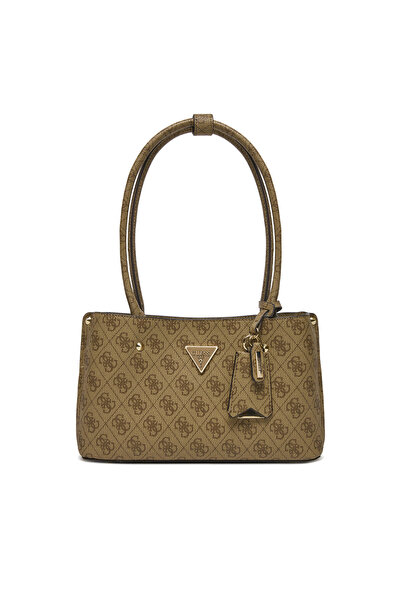 Guess Γυναικεία Τσάντα Χειρός Μπεζ HWSG8778090