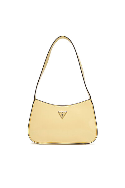 Guess Γυναικεία Τσάντα Χειρός Κίτρινη HWNY9496170