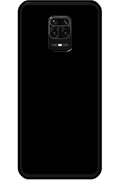 Generic Plain Protective Case with Soft Black Sides for Xiaomi Redmi Note 9 Pro - Black