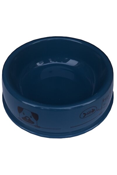 Vision XXI Water Bowl for Pets, Vision XXI, 24cm, Navy Blue with Patterns