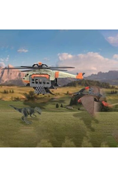 OEM Dinosaur Rescue Helicopter with Sound & Light