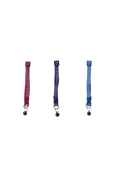 Vision XXI Set 3buc Zgarda Multicolora Cu Oase, Clopotel, Vision XXI, reglabila 19-33cm