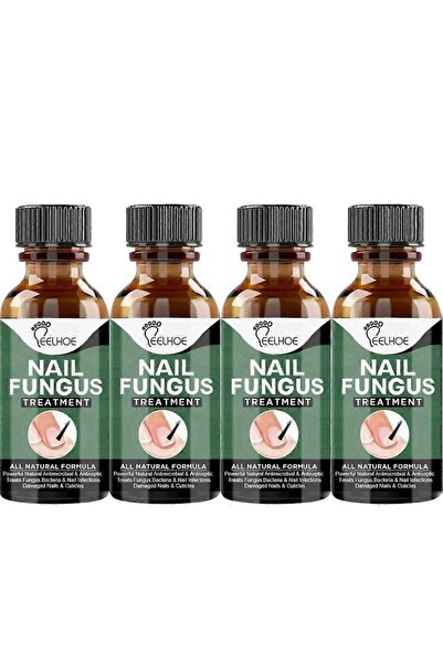 EELHOE Liquid treatment for nail fungus, 50ml, set of 4 pieces, nail repair, ...