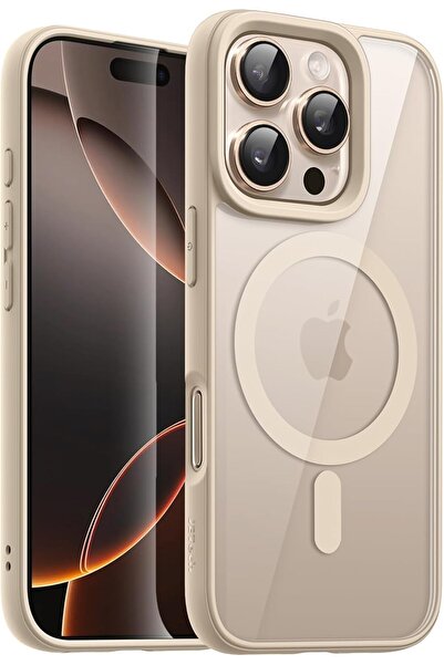 PWR Magnetic Case for iPhone 16 Pro Max 6.9-Inch Compatible with MagSafe, Sho...