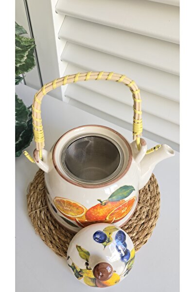 GULHANILE Porcelain Teapot (Herbal Tea) Orange