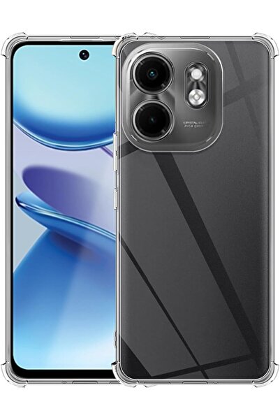 erorex Compatible With Infinix Smart 9 Case Crystal Clear Anti-Scratch Shock Absorption Cover Case Hd…