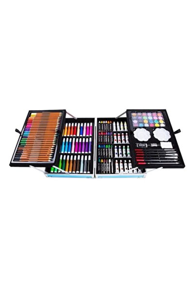 UIQ Set de pictură cu 145 de piese pentru copii și adulți, cu geantă de trans...