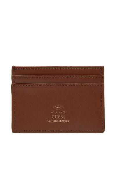 Guess Γυναικεία Καφέ Θήκη Πιστωτικής Κάρτας RW1693P4401