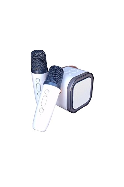 Vision XXI Set Karaoke Boxa cu 2 Microfoane, Roz,