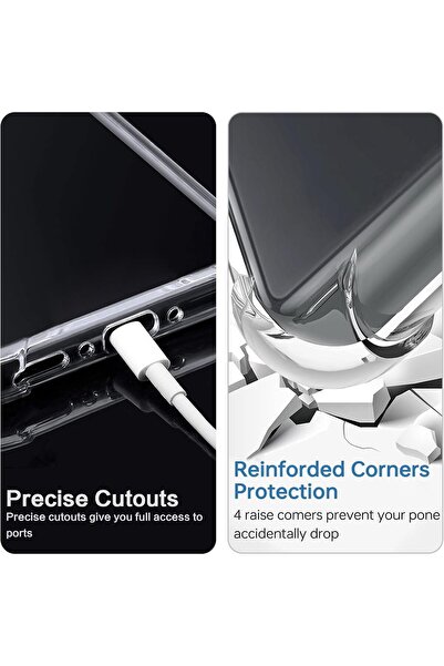 erorex Compatible With Infinix Note 40 Pro Case Crystal Clear Anti-Scratch Shock Absorption For Infinix…