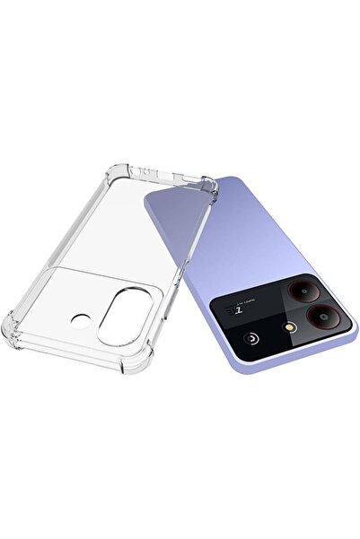 erorex For Zte Blade A54 4G Case With Screen Protector 2 Pieces Slim Shock Absorption Tpu Soft Edge Bumper…