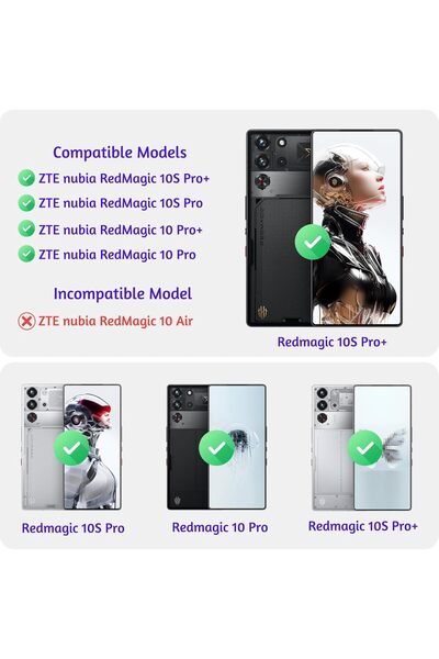 erorex For Zte Nubia Red Magic 10 Pro / 10 Pro+ / 10S Pro