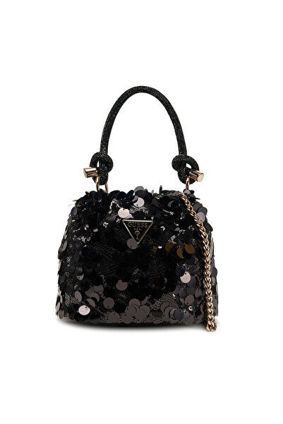 Guess Γυναικεία Τσάντα Χειρός Μαύρη HWEG9538750