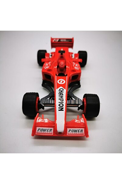 Vision XXI Metal model with plastic accessories, Formula 1 Ferrari Car, 18cm, scale 1:24, Red,