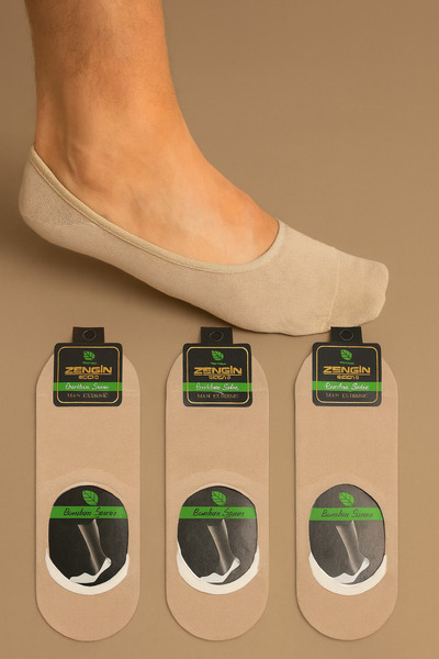 ZENGİN 3 ζευγάρια Premium χωρίς ραφές αόρατες κάλτσες μπαλαρίνας με τακούνι από σιλικόνη