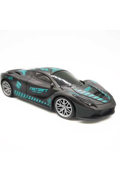 Vision XXI Mașină sport cu telecomandă - Drift rapid, scară 1:24, 19 cm, neagră,