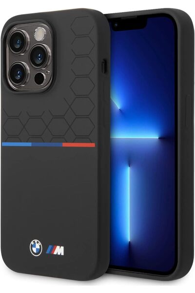 Generic جراب CG Mobile BMW لهاتف iPhone 14 Pro - مجموعة M متوافق مع MagSafe -...