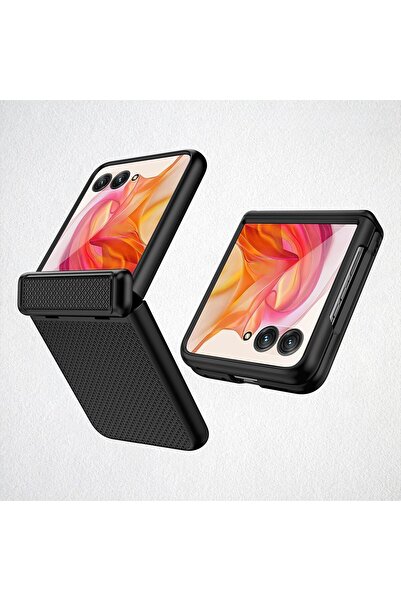 erorex متوافق مع جراب Motorola Razr 60 Ultra 5G مع واقي شاشة مدمج وحماية المفصلة...